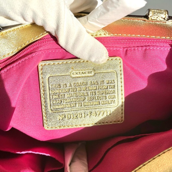 Coach Poppy Pop Graffiti Glam Mini Tote Bag - Picture 10 of 10